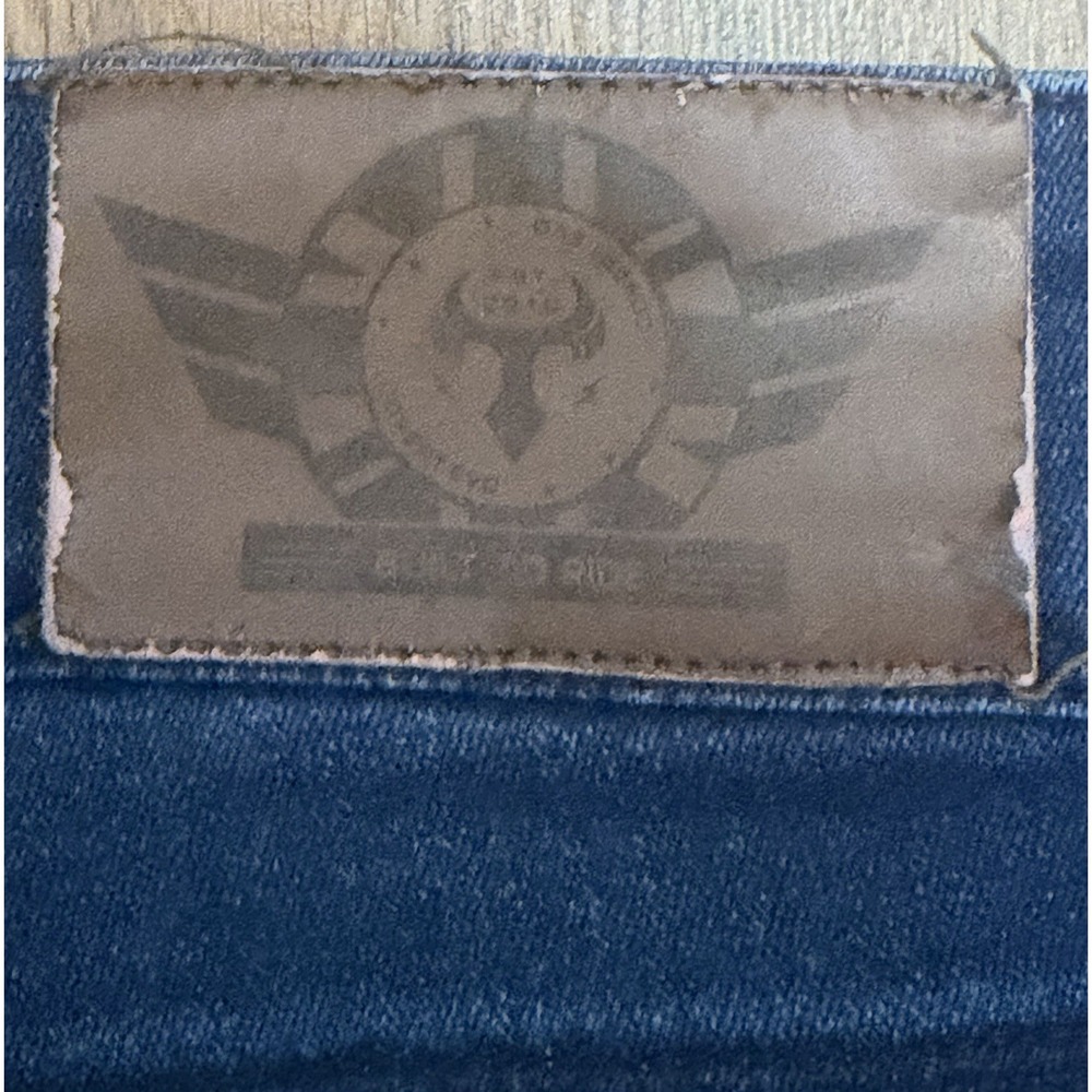 Bull-it Motorcycle Riding Jeans Mens 38R Straight AAA Rated Dark Blue Denim - Picture 8 of 12